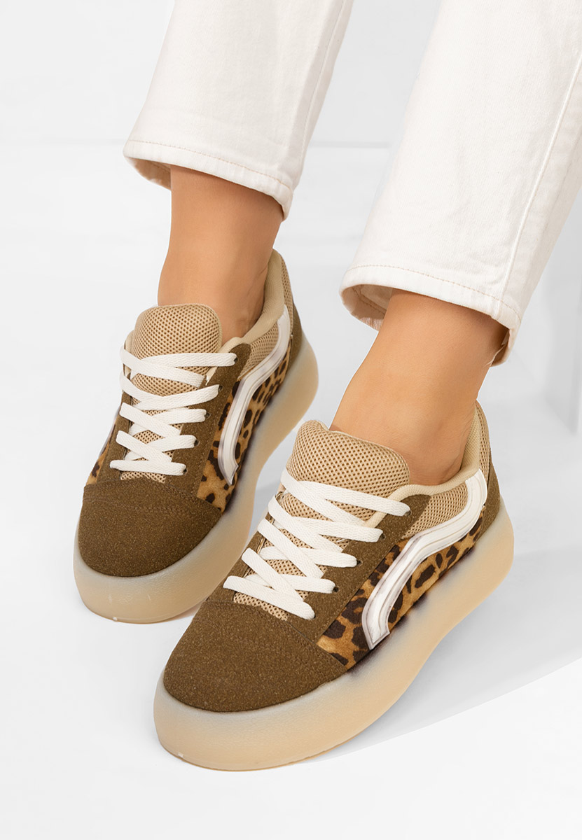 Baskets pour femme champagne Davira