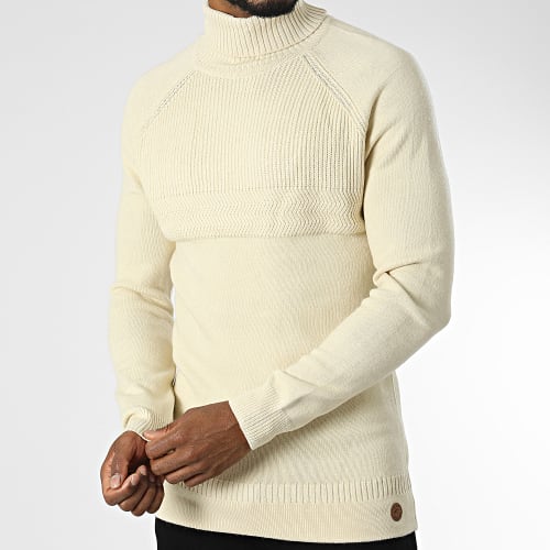 Pull Col Roulé Stefan 35-563 Beige