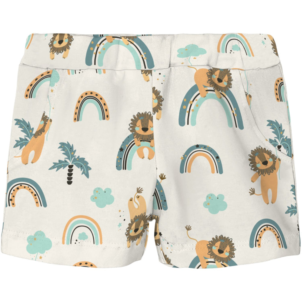 Køb Name It Jet Stream Lions And Rainbows Vroels Shorts