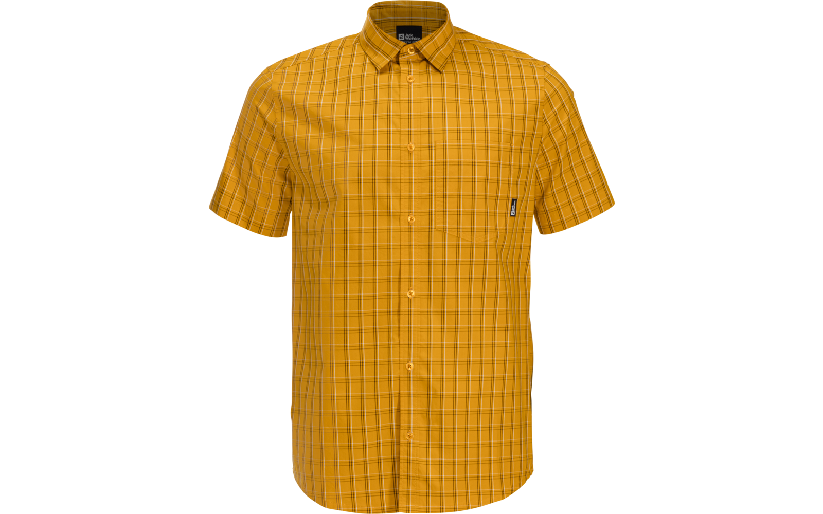 Jack Wolfskin Hot Springs Shirt Herren Kurzarmhemd