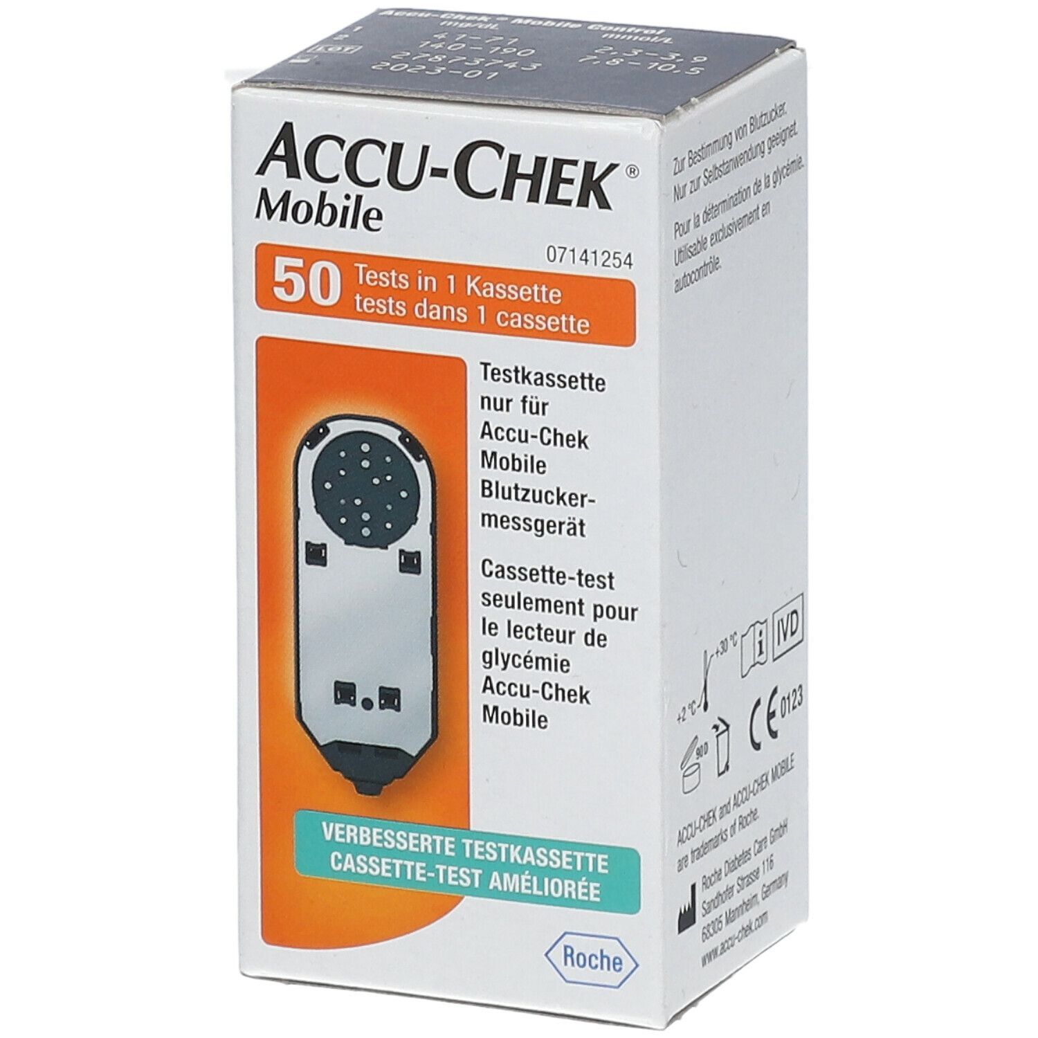 ACCU CHEK MOBILE TESTKAS