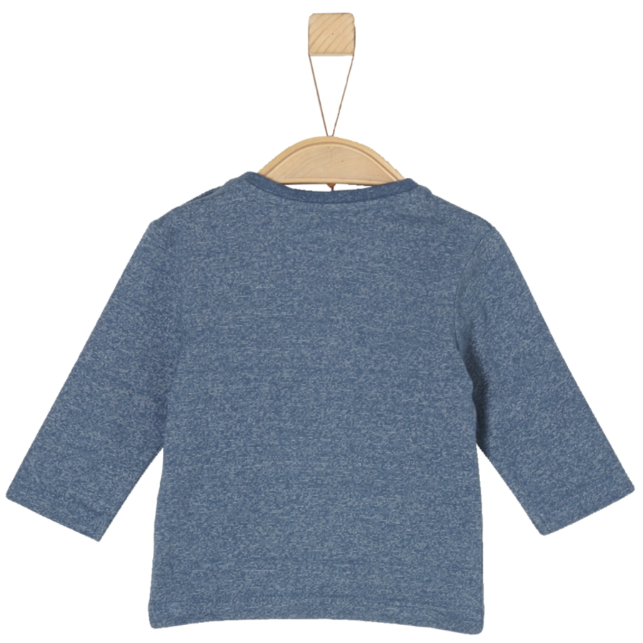 s.Oliver Boys Langarmshirt blue melange
