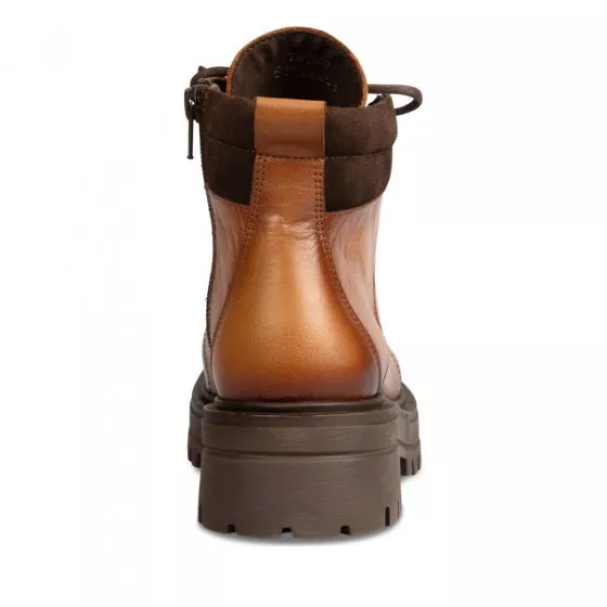 Bottines COGNAC SINEQUANONE