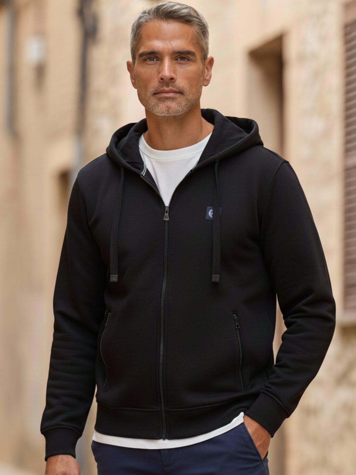 Hoodie Sweat-Jacke