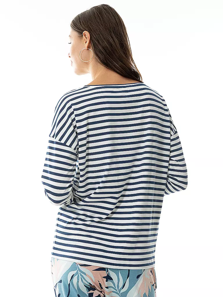 MEY Langarmshirt CYRA blau
