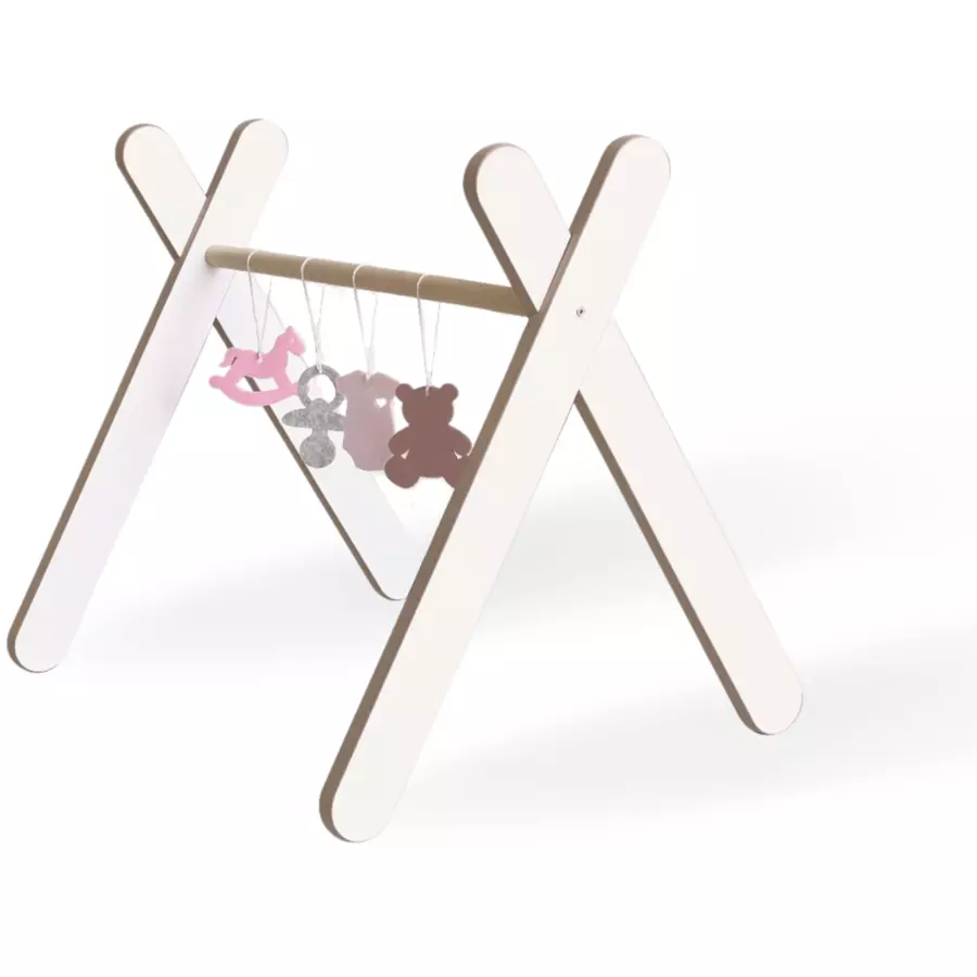 mumy™Baby Gym easyARC weiß  natur