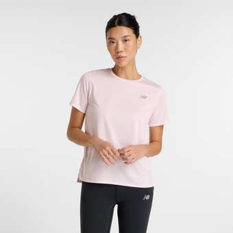 New Balance Sport Essentials T-Shirt Rose Sugar Damen