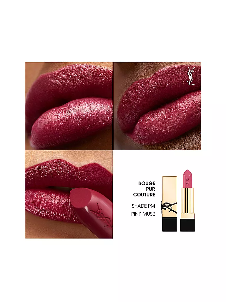 YVES SAINT LAURENT Lippenstift - Rouge Pur Couture (PM) dunkelrot