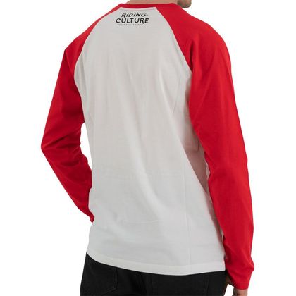T-shirt manches longues RIDING CULTURE RIDE MORE L/S - Rouge