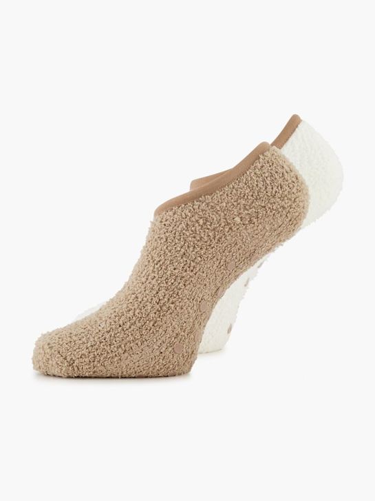 Cosy Nature 2 Pack Socken beige