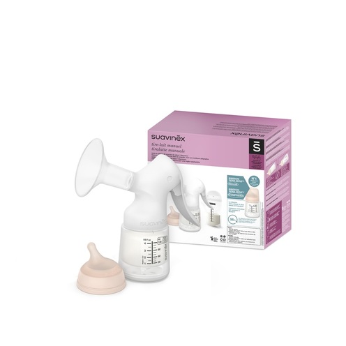 Tire-lait Manuel + Biberon 120 ml - SUAVINEX