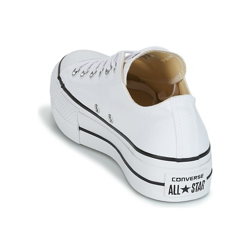 Converse - CHUCK TAYLOR ALL STAR LIFT CANVAS OX - Blanc