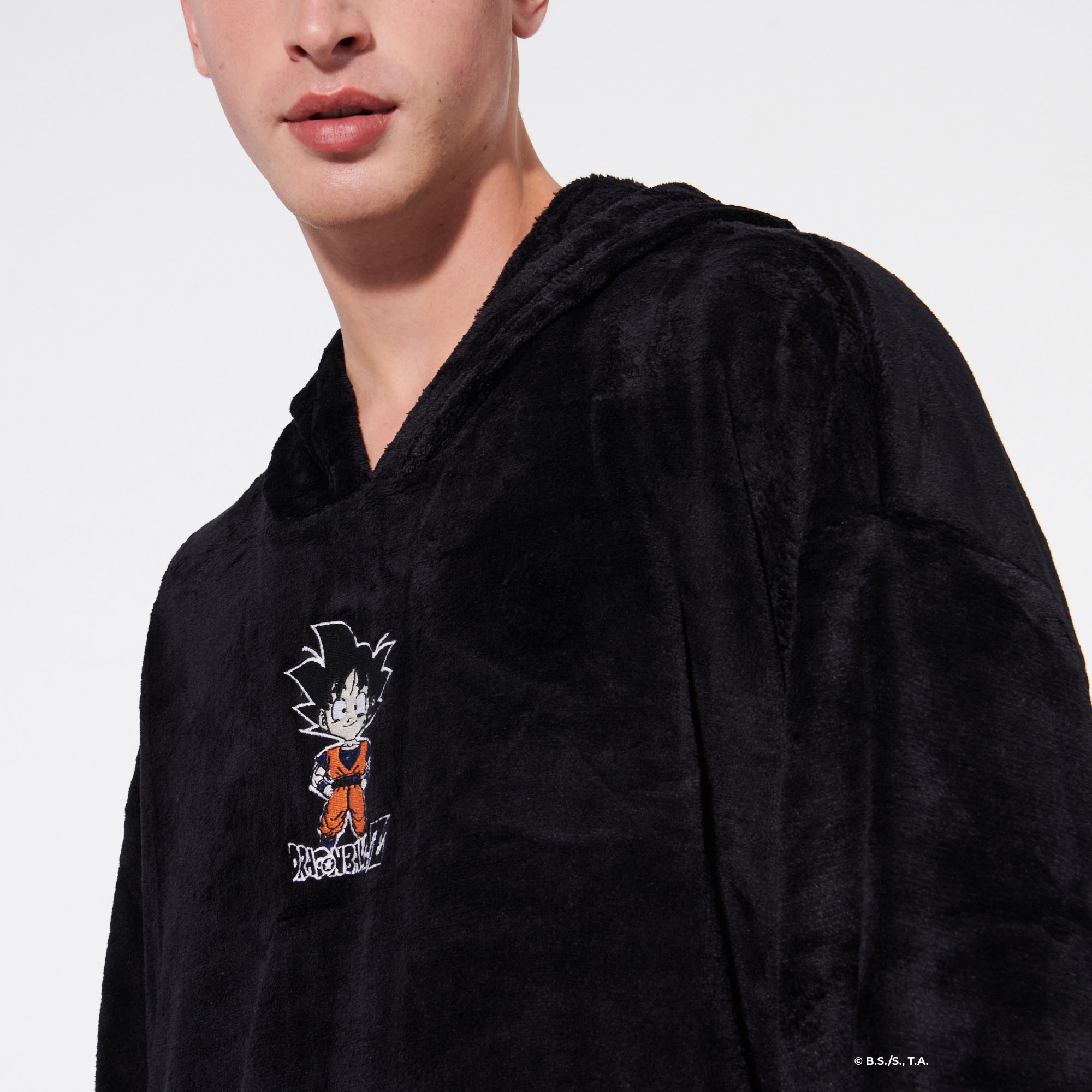 Sweat long plaid Son Goku