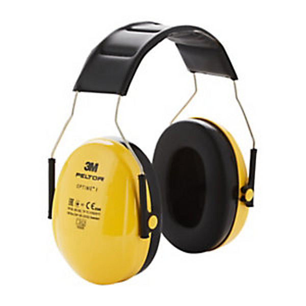 3M Casque antibruit Optime I 26 dB Peltor - Jaune