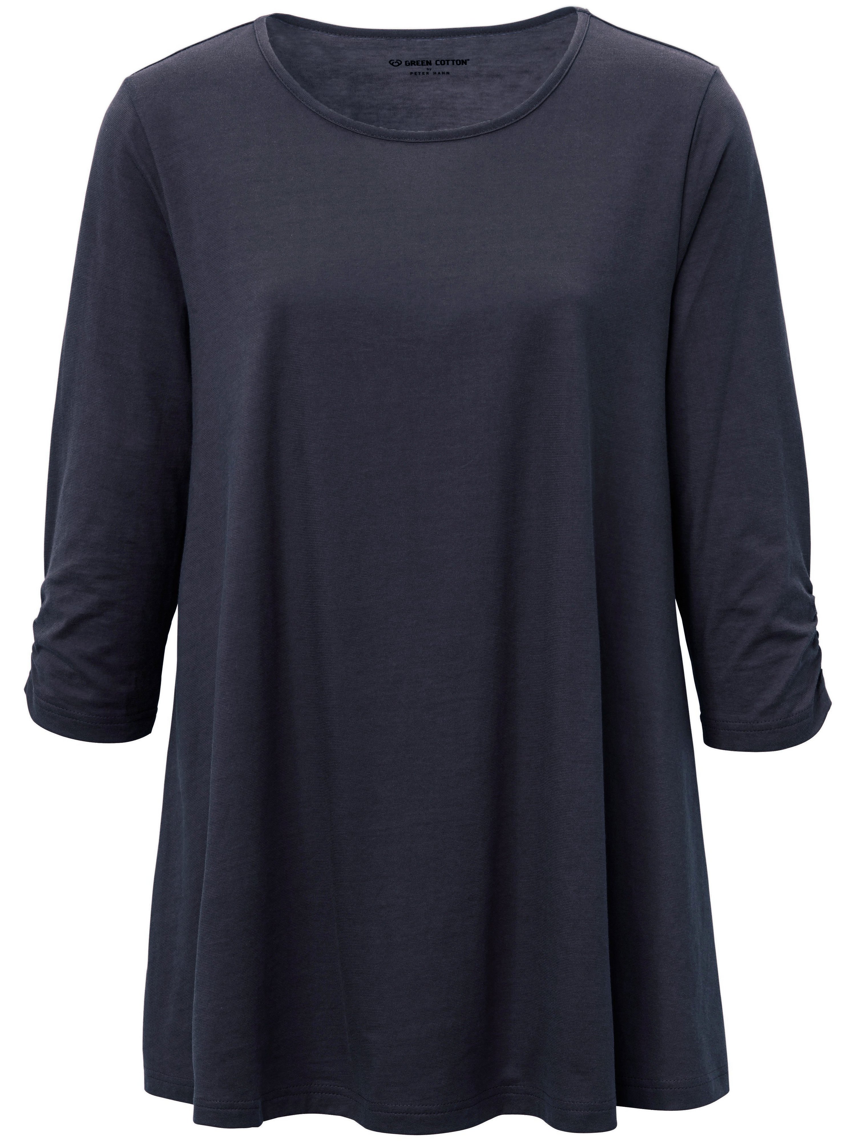 Rundhals-Longshirt