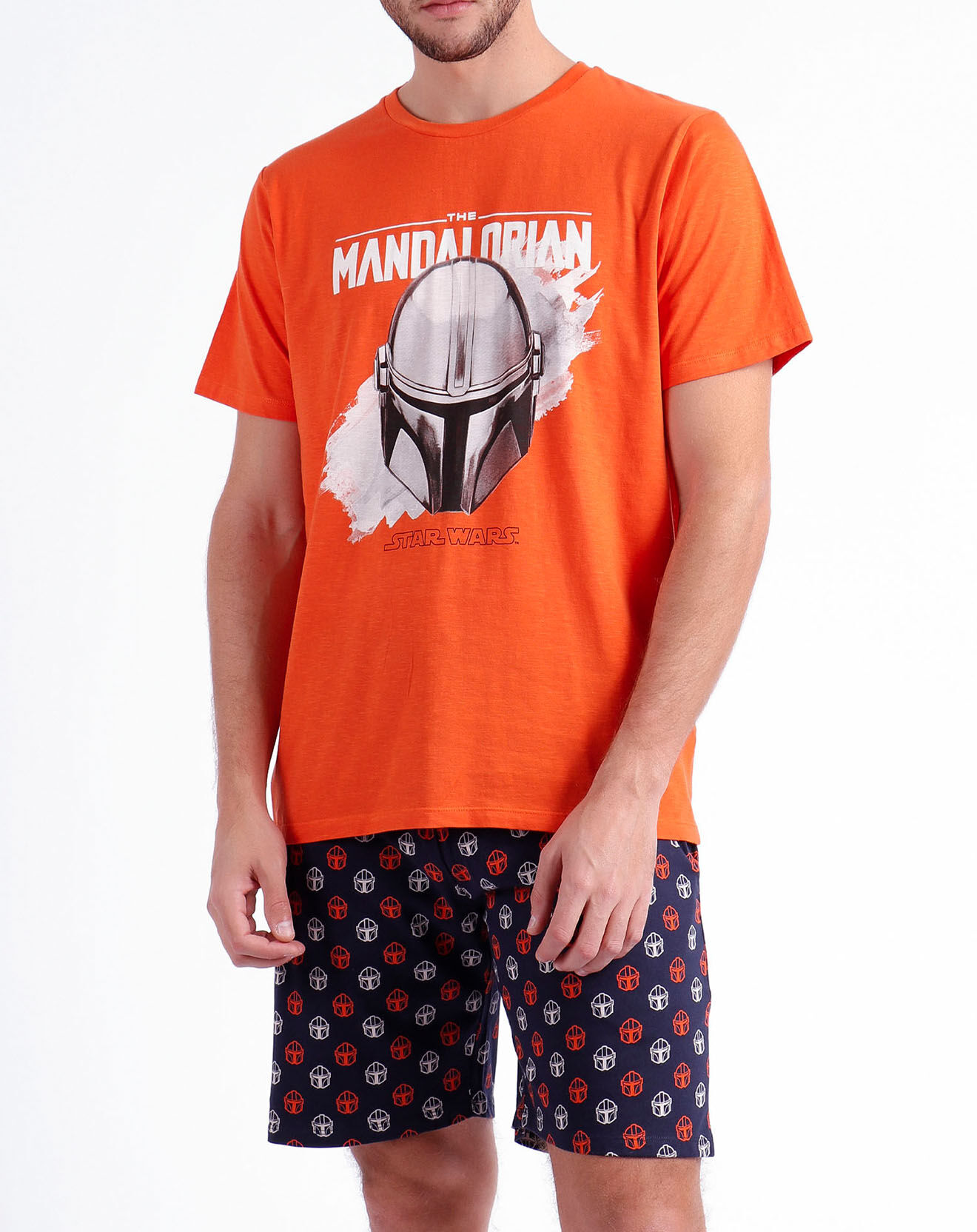 Star Wars Pyjama Pinceau T-Shirt & Short orange
