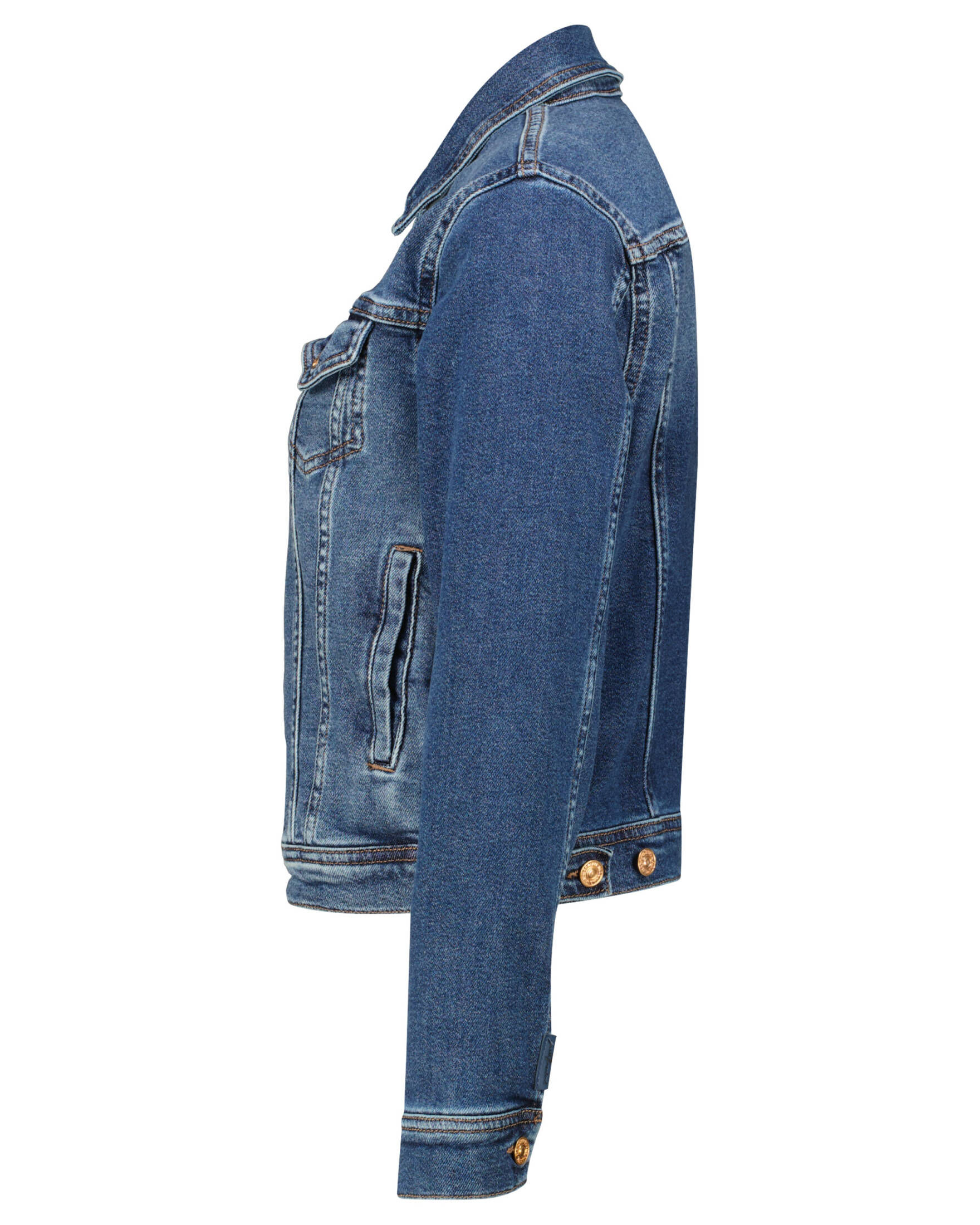 7 for all mankind| Damen Jeansjacke CLASSIC TRUCKER LUXE VINTAGE SEA LEVEL