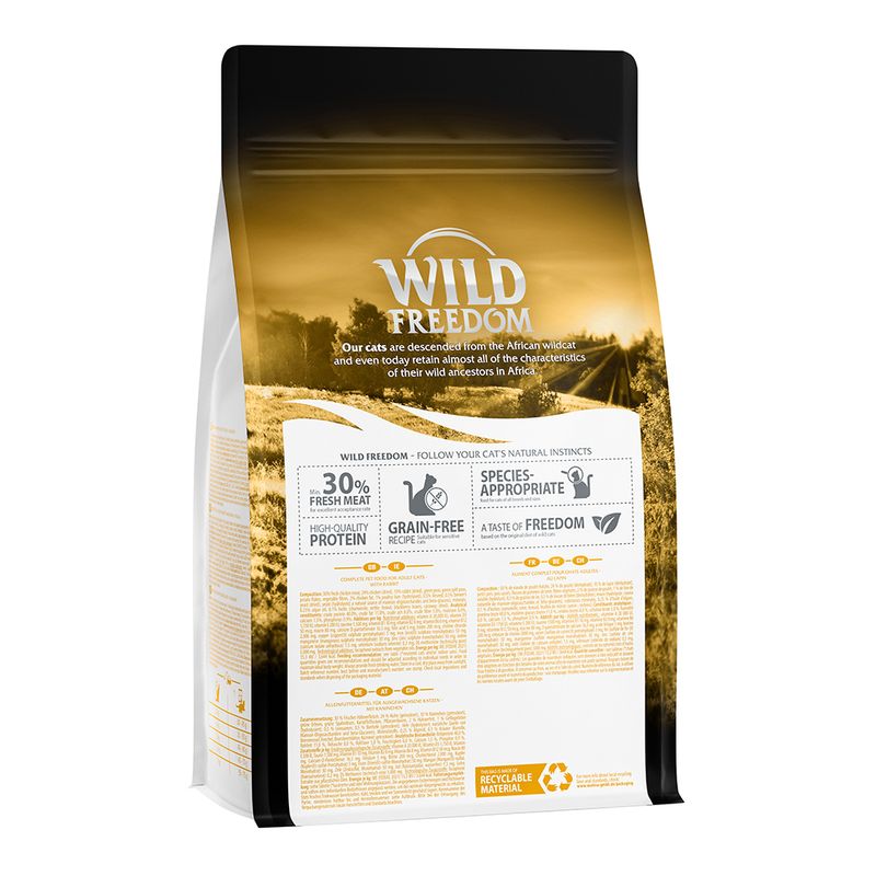 Wild Freedom Adult Golden Valley Sterilised, lapin - sans céréales