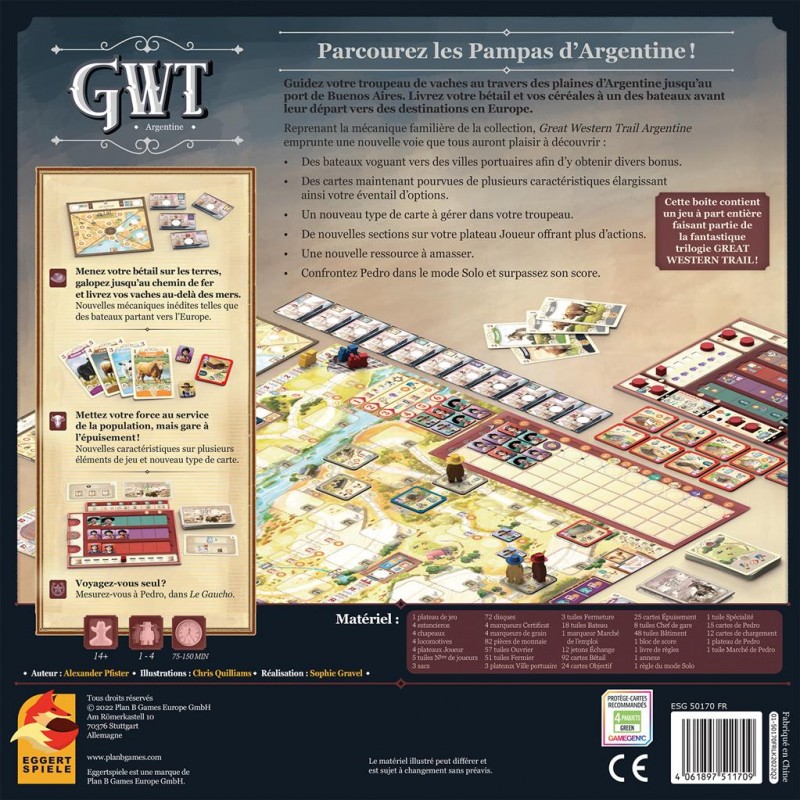 Great Western Trail - Seconde édition - Argentine