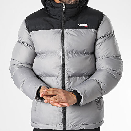 Doudoune Capuche Utah 2 Gris
