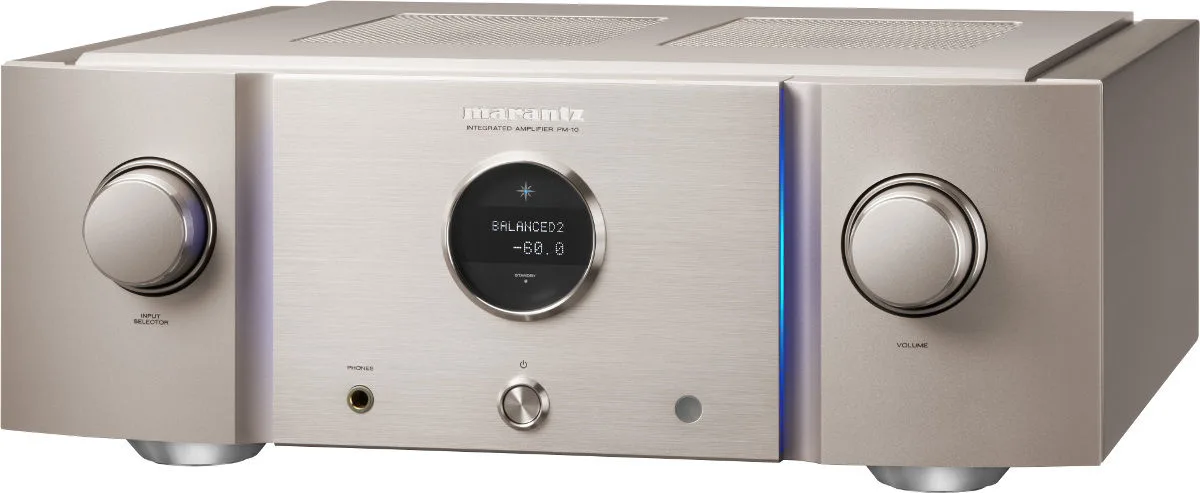 Marantz PM-10 Silver Gold Amplis hi-fi stéréo