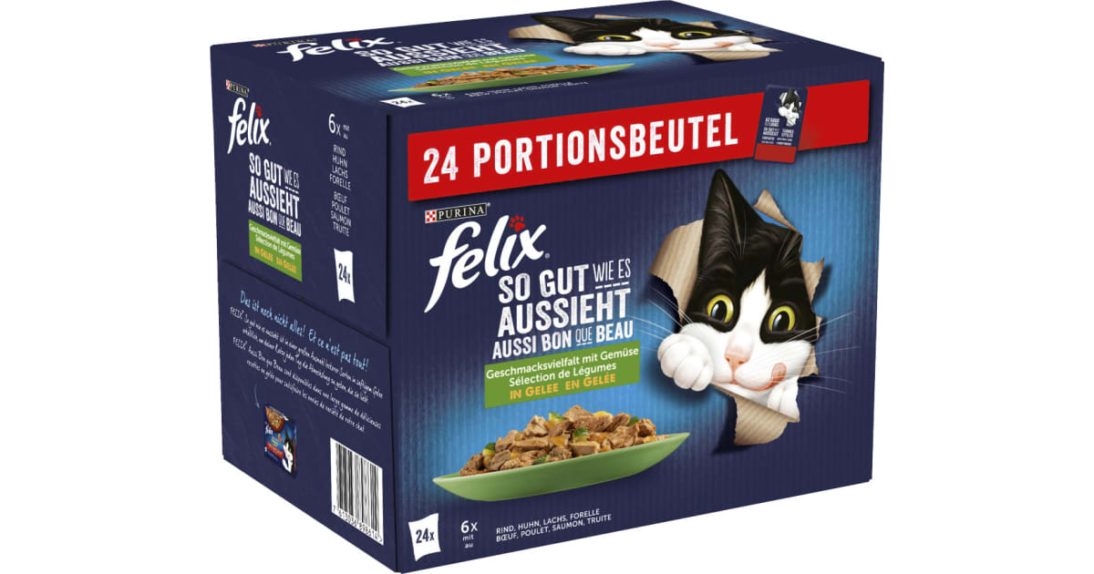 PURINA Felix Gemüse 24x 85 gr