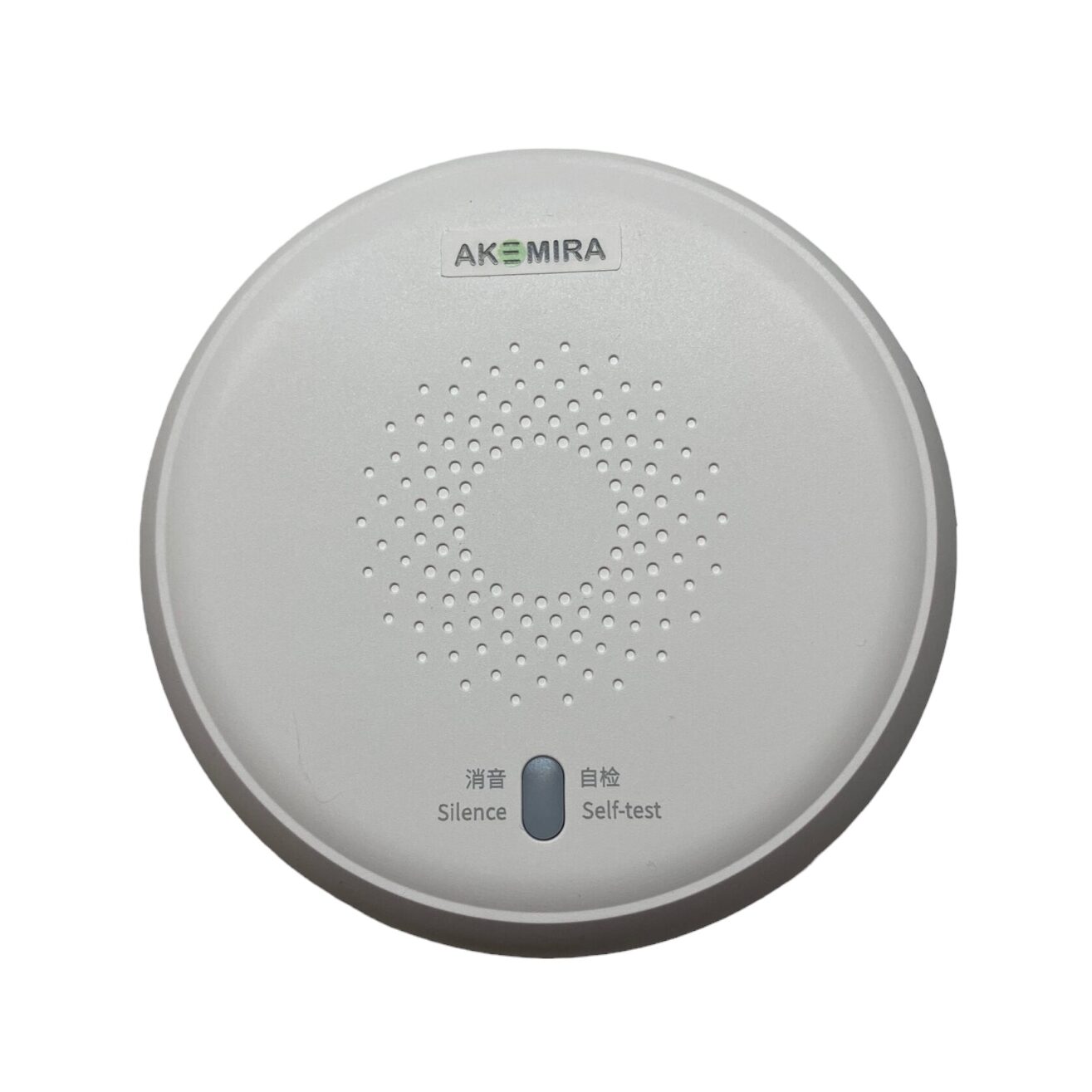 Pacote com detector de fumaça sem fio e minihub ZigBee