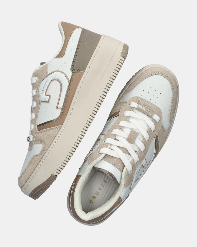 Cruyff Campo Low Lux Lage sneakers  - wit