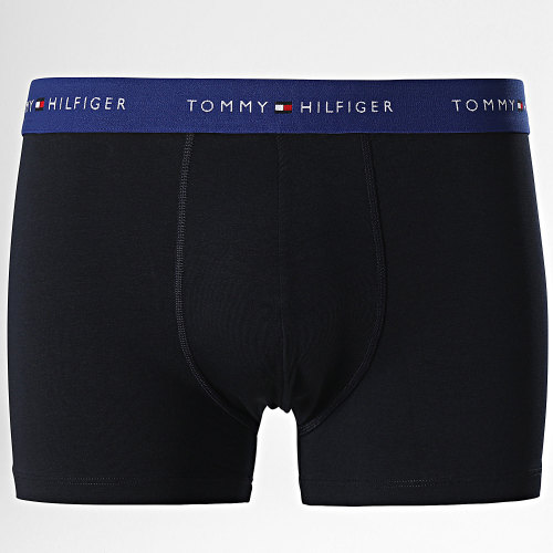 Lot De 5 Boxers 3061 Bleu Marine Rouge Jaune