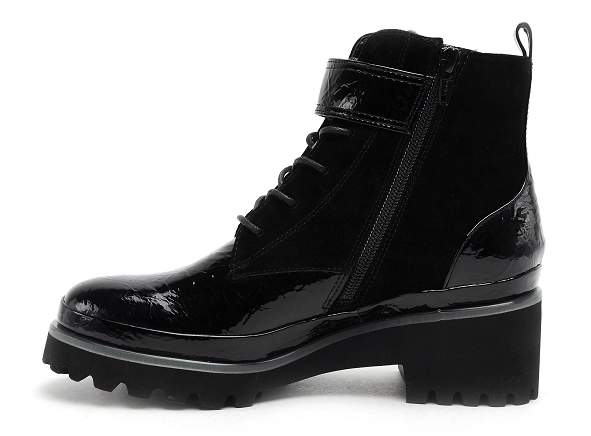 Fugitive boots bottine plates femme krecy noir