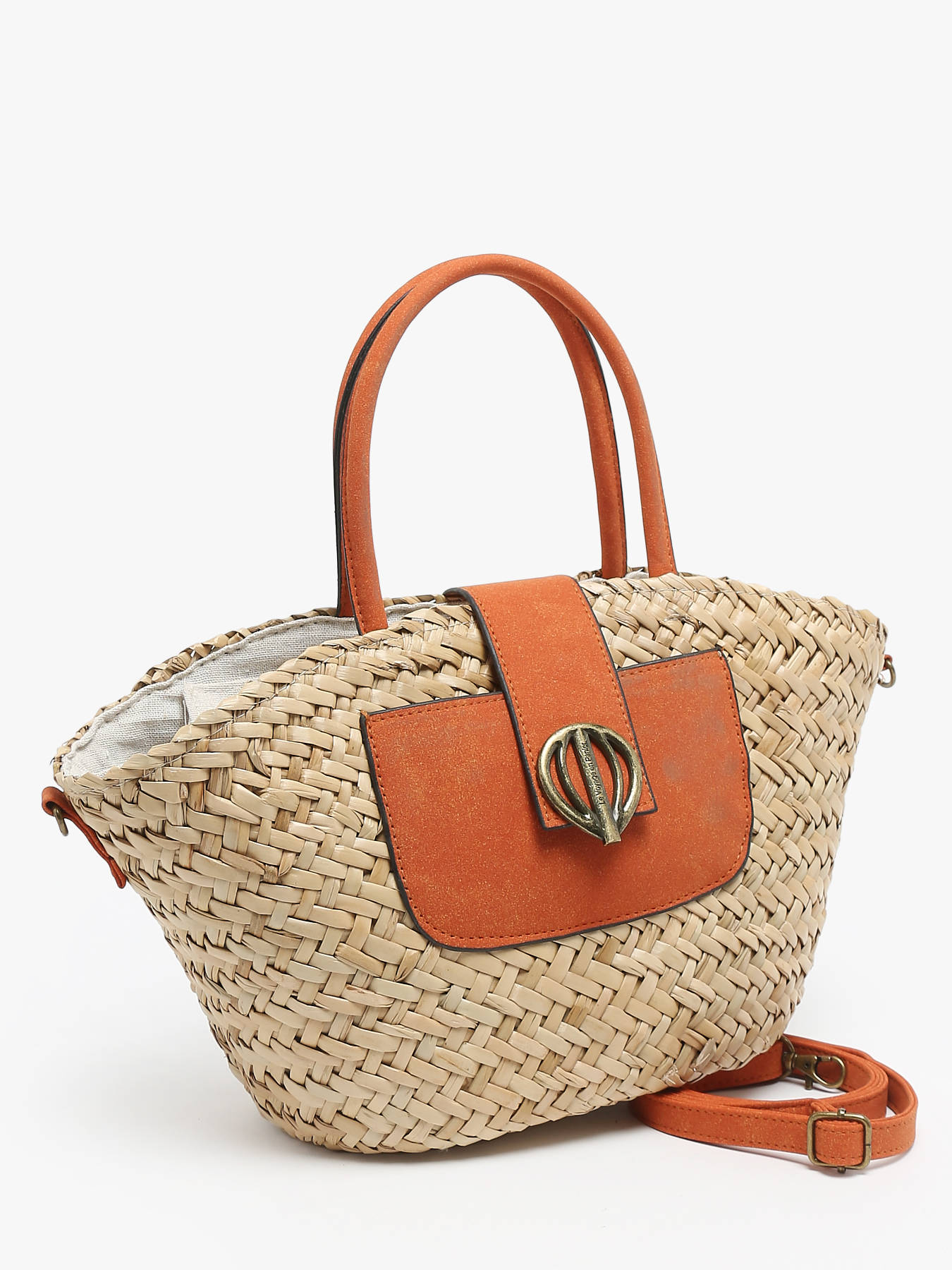 Sac port main Panier papier LE VOYAGE EN PANIER