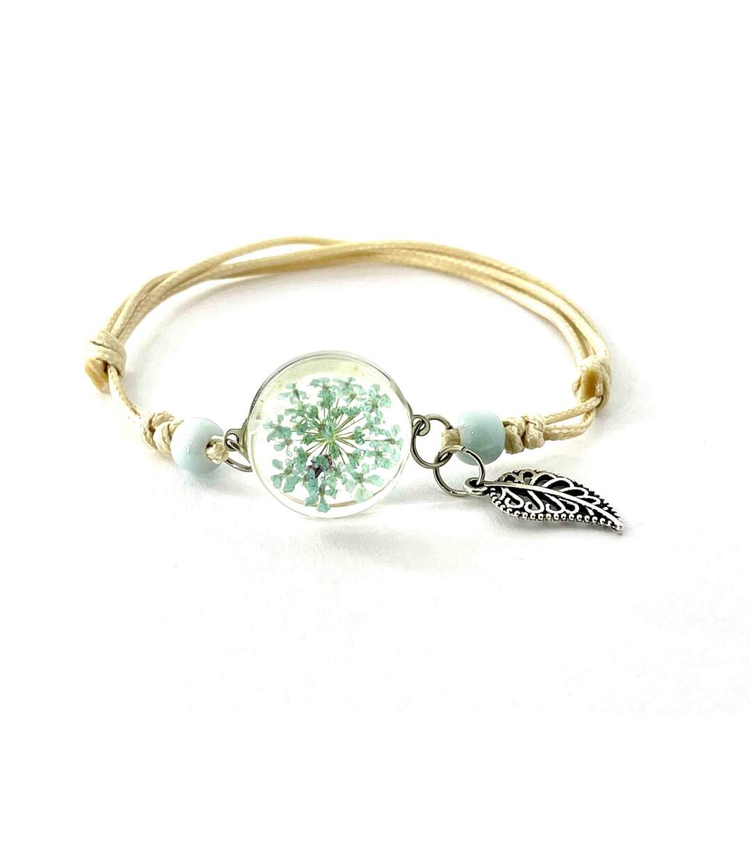 Bracelet bohème vert