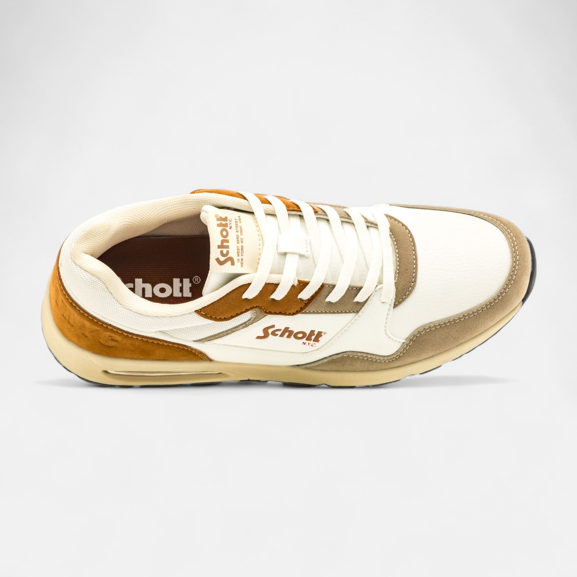 Baskets basses Homme beige
