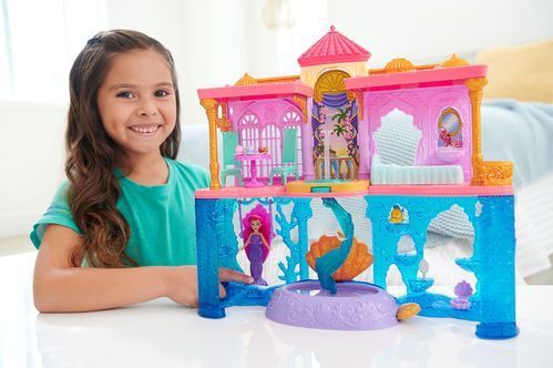 Disney Prinses Ariels Land- en Zeekasteel - Poppenkasteel