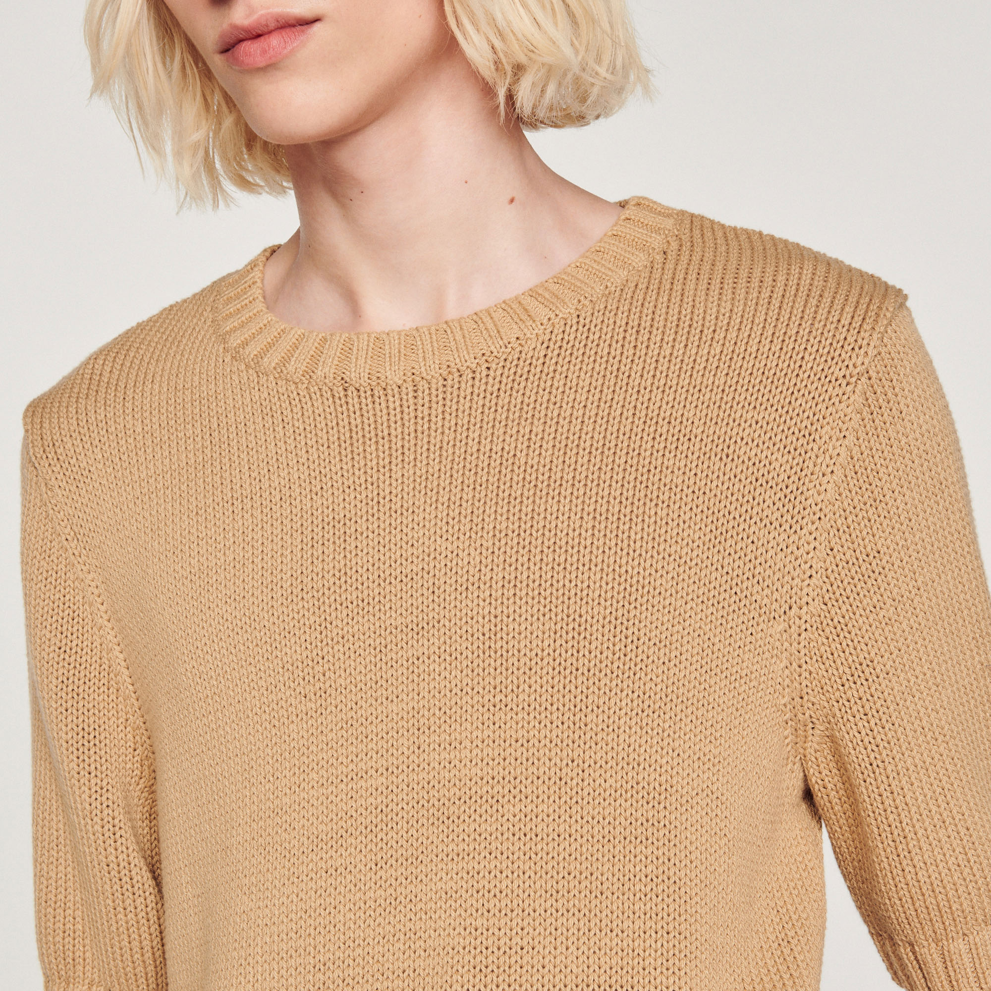 Pull á manches courtes