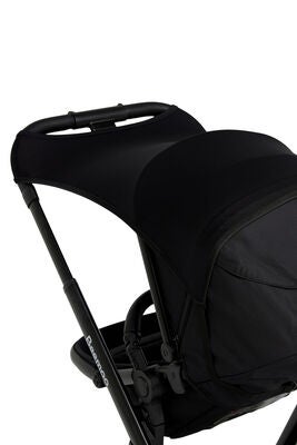 Beemoo  Elastisk UV Solbeskyttelse til Barnevogn & Babybilstol, Black