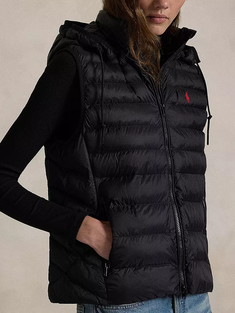 POLO RALPH LAUREN Steppgilet schwarz