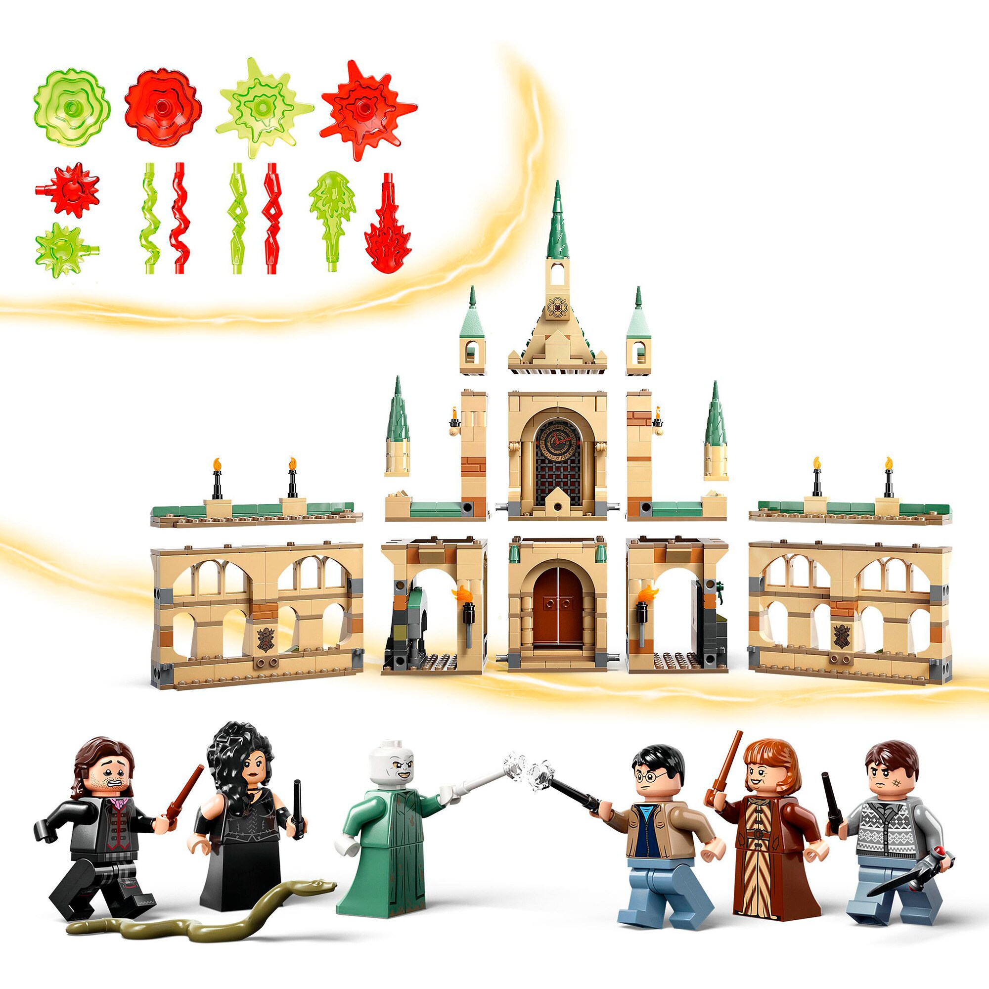 LEGO Konstruktionsspielzeug Harry Potter Der Kampf um Hogwarts