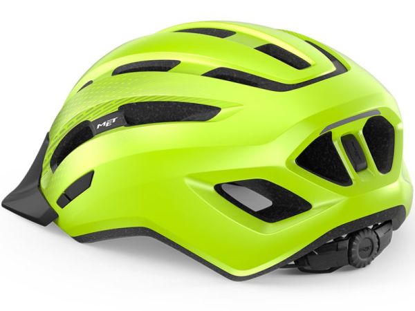 MET Downtown Cykelhjelm, Safety Yellow/Glossy
