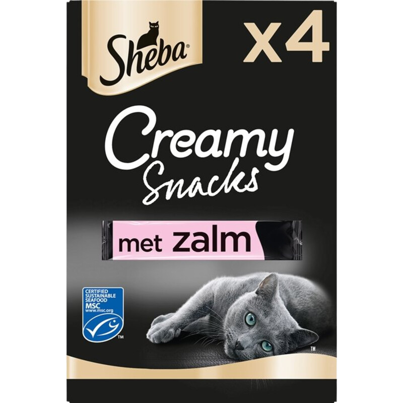 Sheba Creamy snacks zalm