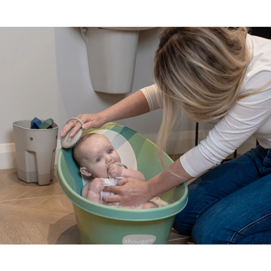 shnuggle Babybadewanne Shnuggle Babybadewanne eucalyptus, hellgrau