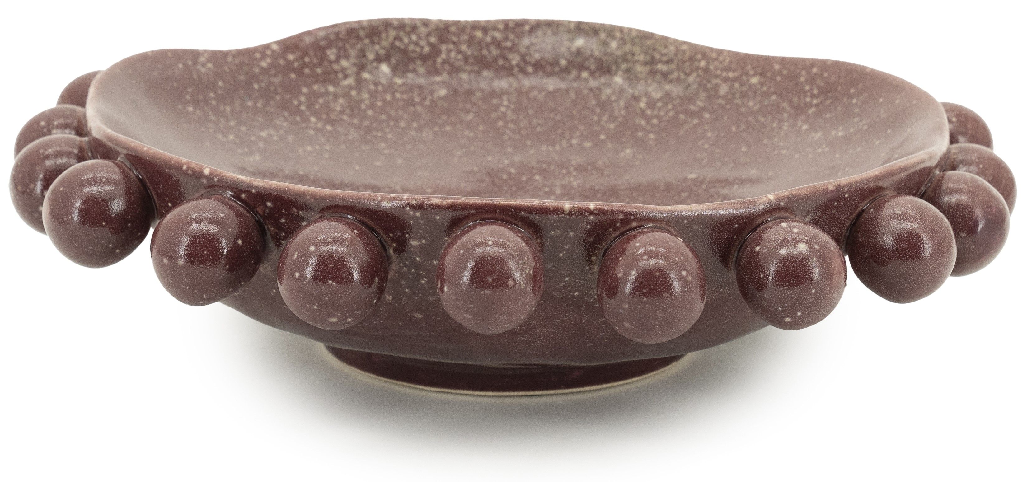 Schaal Burgundy 240212 Viro B35.5 x D35.5 x H9 cm