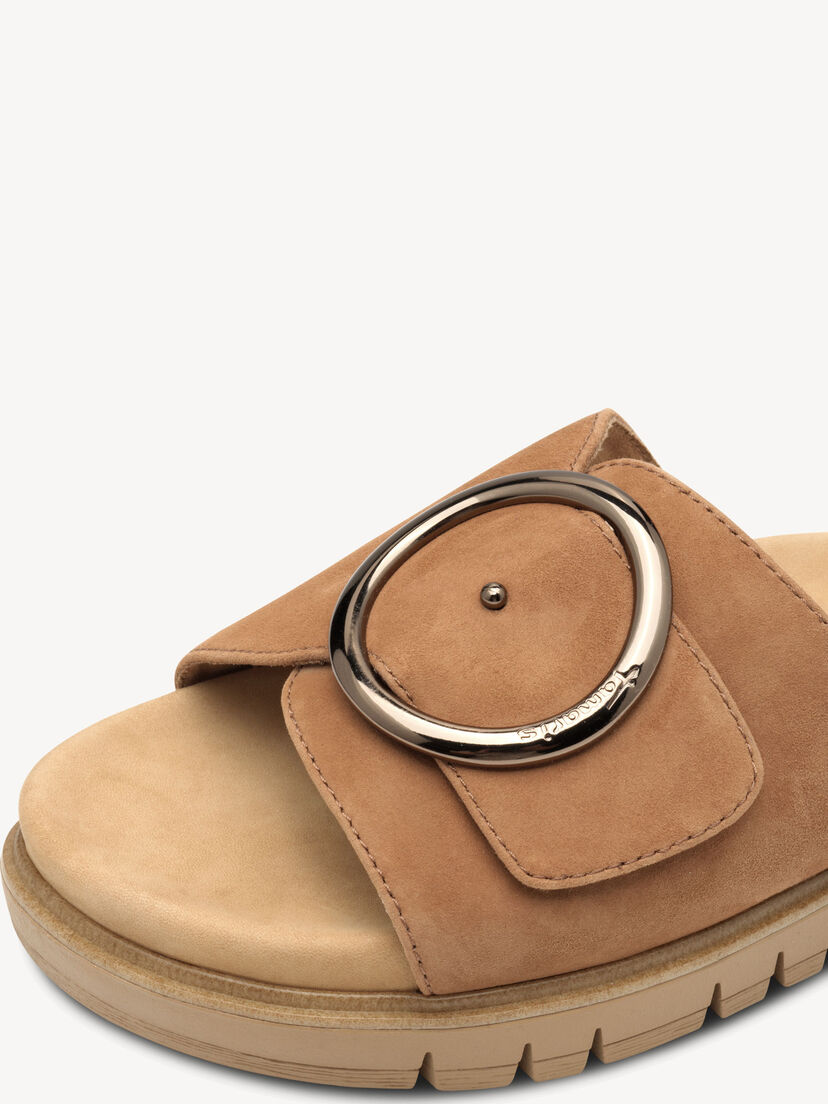 Leren Slipper - bruin