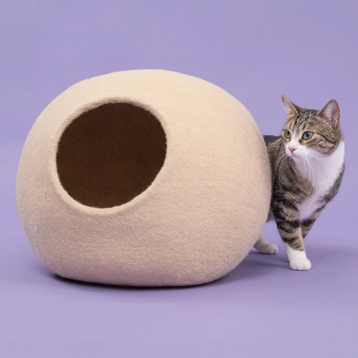myfelt - Levi Katzenhöhle, beige