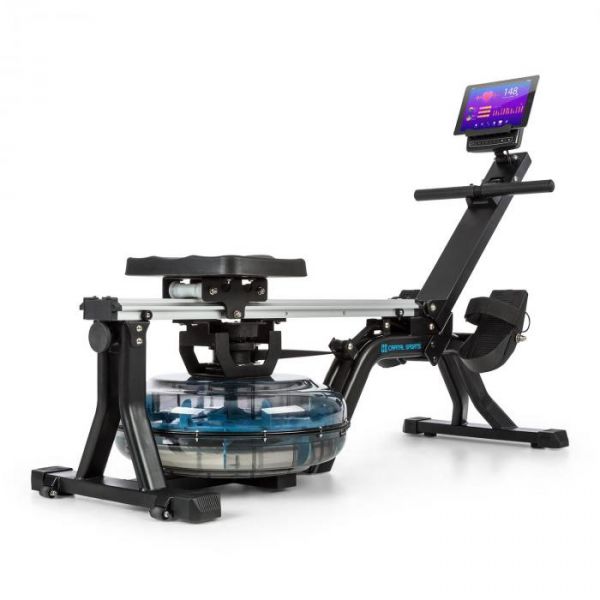Flow M1 Máquina de Remos 80cm Posicionamento Display LCD Aço Preto