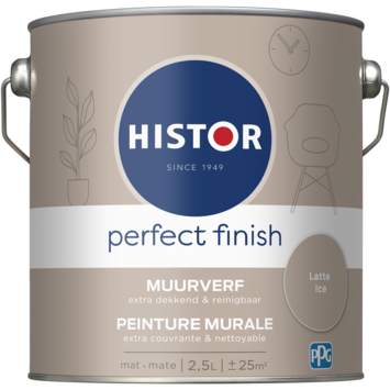 Histor Perfect Finish muurverf mat Latte Ice 2,5 liter