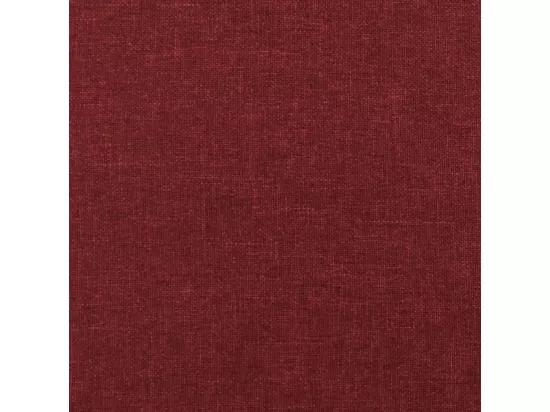 Repose-pied Rouge 45x29,5x35 cm Tissu