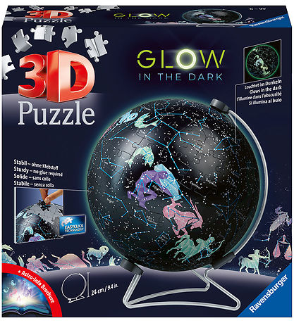 Ravensburger Puzzlespiel - 3D - 180 Teile - Glow Dark Sternenkug