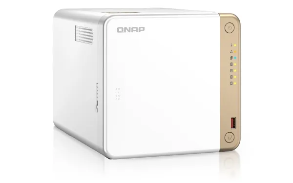 QNAP TS-462 - NAS-server - 4 bays - SATA 6Gb/s - RAID 0, 1, 5, 6, 10, JBOD - RAM 4 GB - 2.5 Gigabit Ethernet - iSCSI support