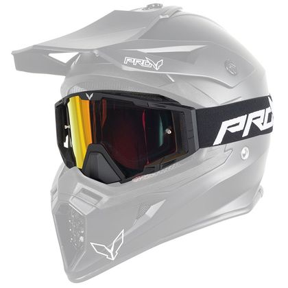 Masque cross Prov GRAVITY BLACK MATT 2020 - Noir